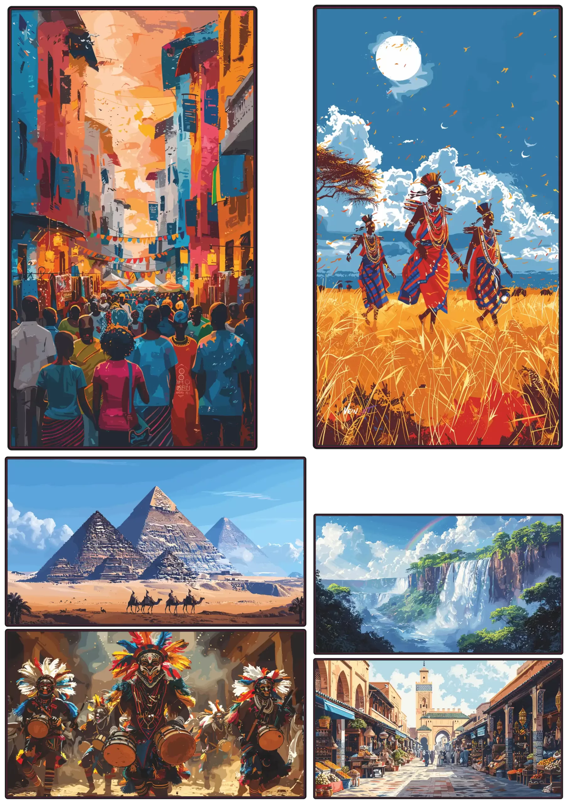 Afrique x6 – Diversité et Culture