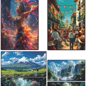 Amérique Latine x6 – Rythmes Tropicaux