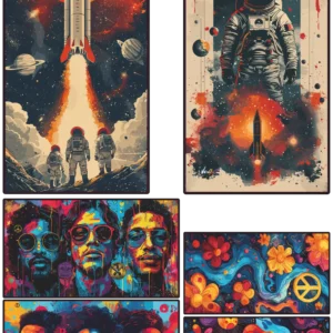 Années 60 x6 – Rêves et Révoltes