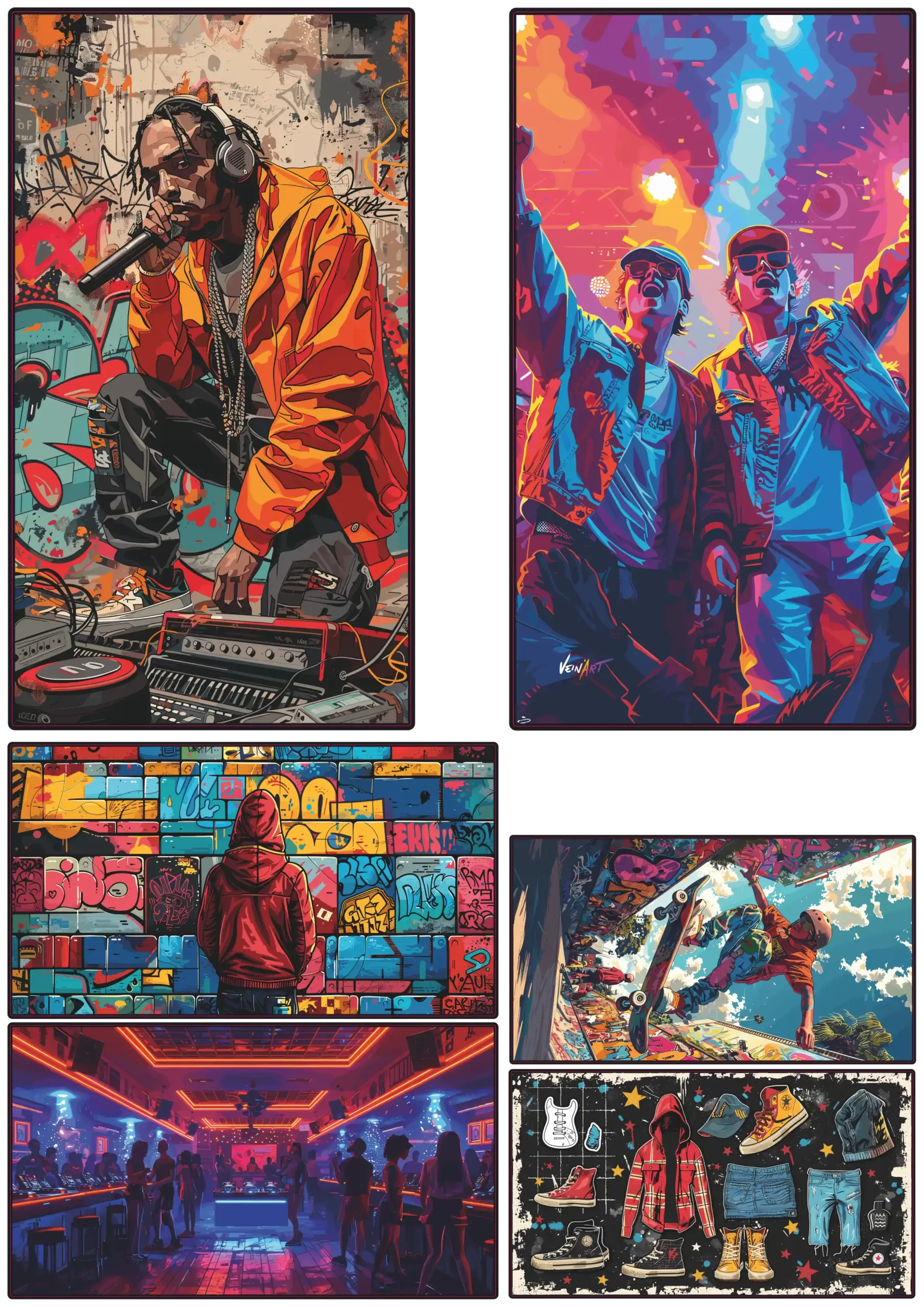 Années 90 x6 – Nostalgie et Culture