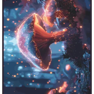 Champignons Bioluminescents – Nuit Enchantée