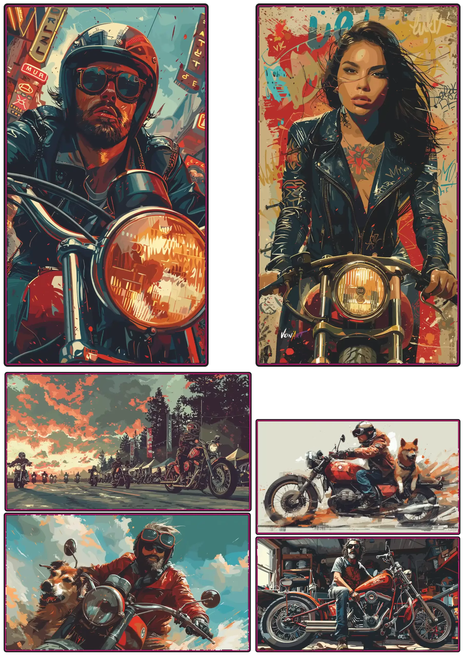 Biker Rebelle