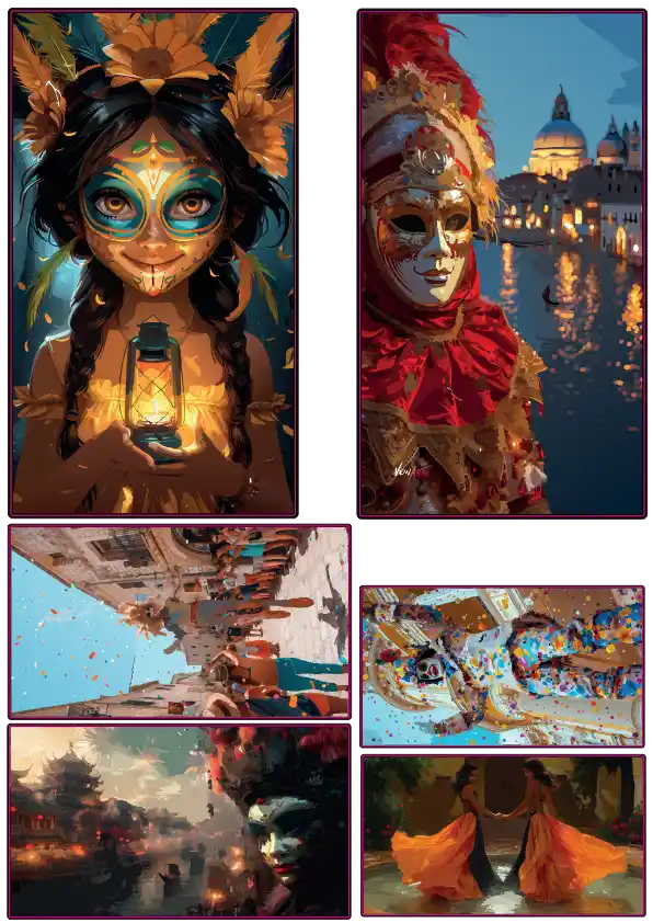 Carnaval Coloré – Défilé Masqué