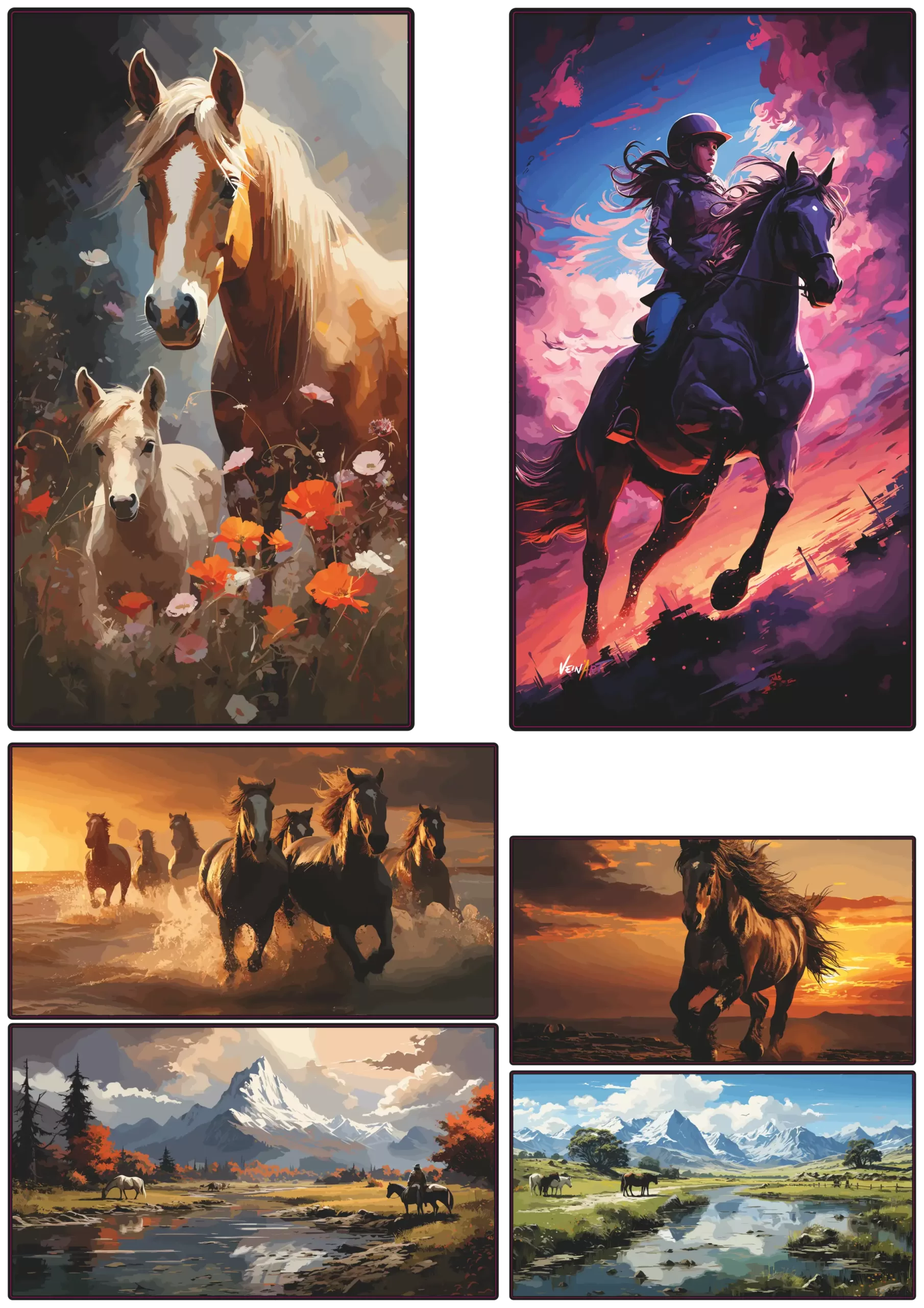 CHEVAL Galop d'Émotions