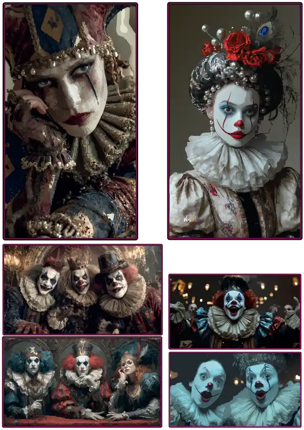 Clowns – Sourires Fantaisistes