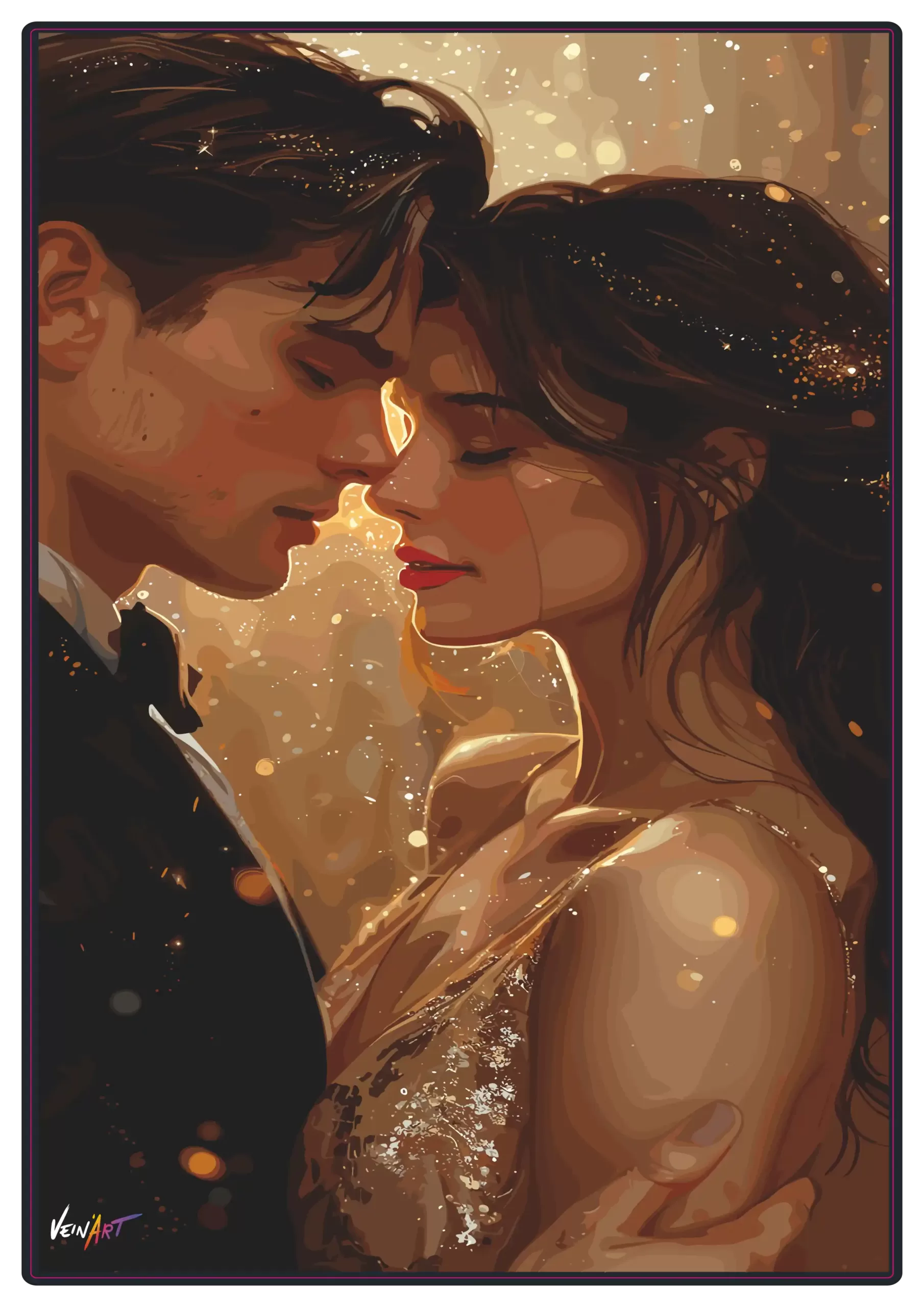 Couple Élégant – Romance et Glamour