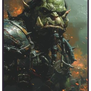 Guerrier Orc – Sauvage et Fier