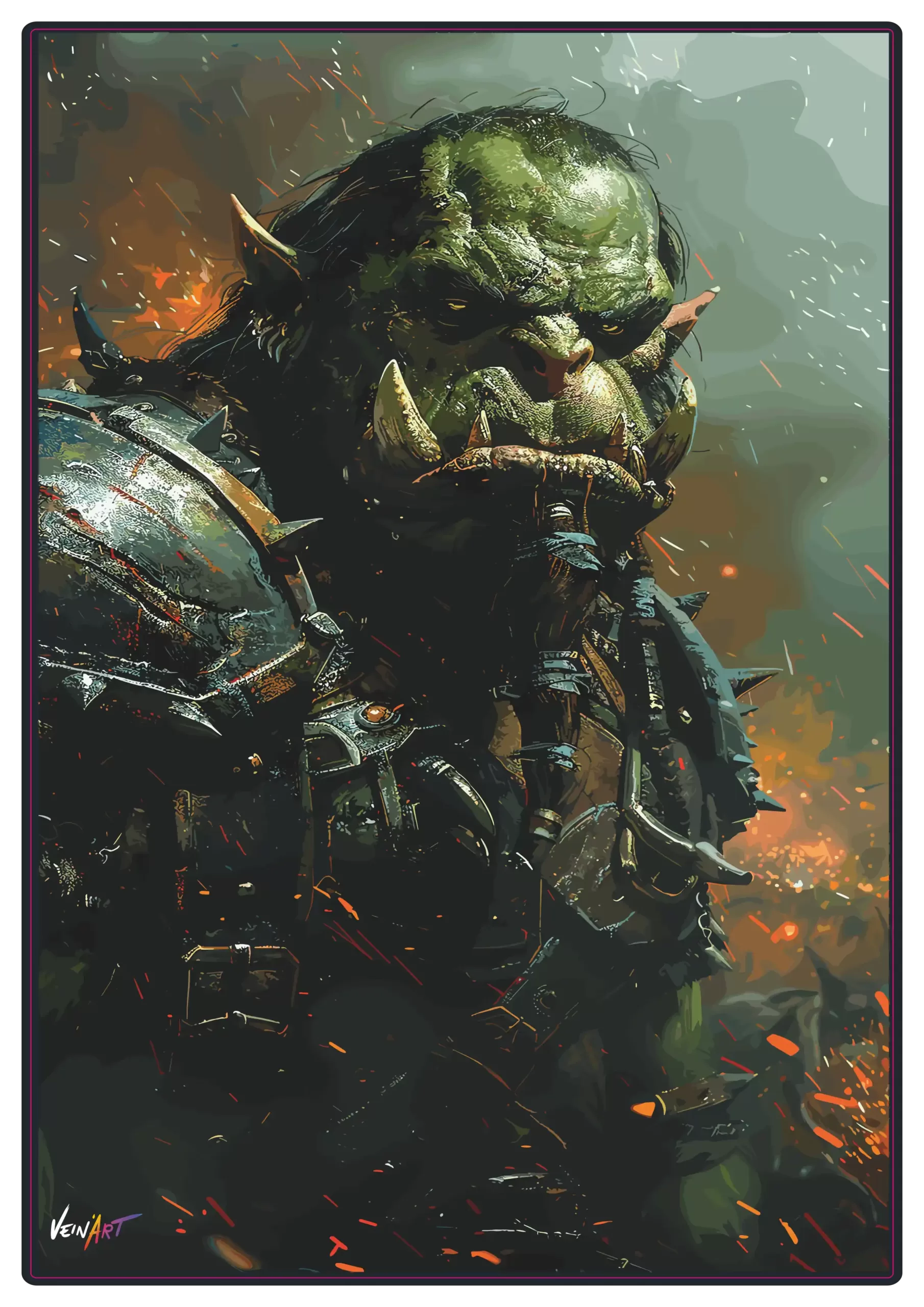 Guerrier Orc – Sauvage et Fier