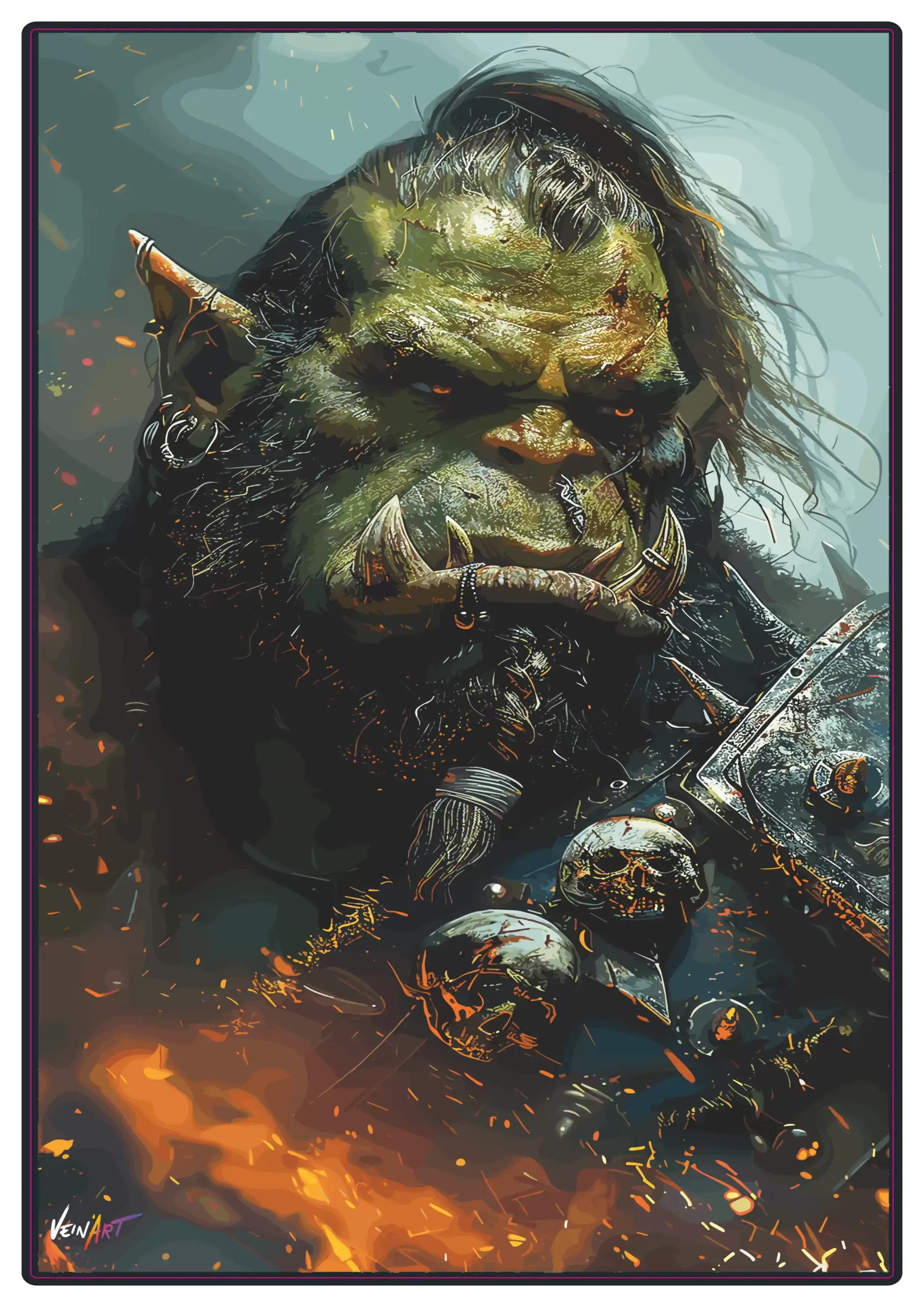 Guerrier Orc – Fier et Puissant