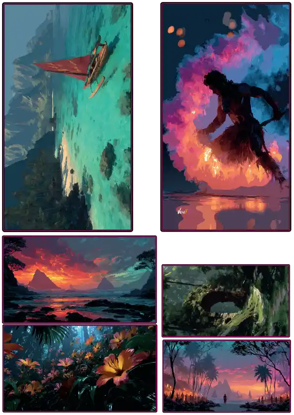 Hawaï – Paradis Coloré