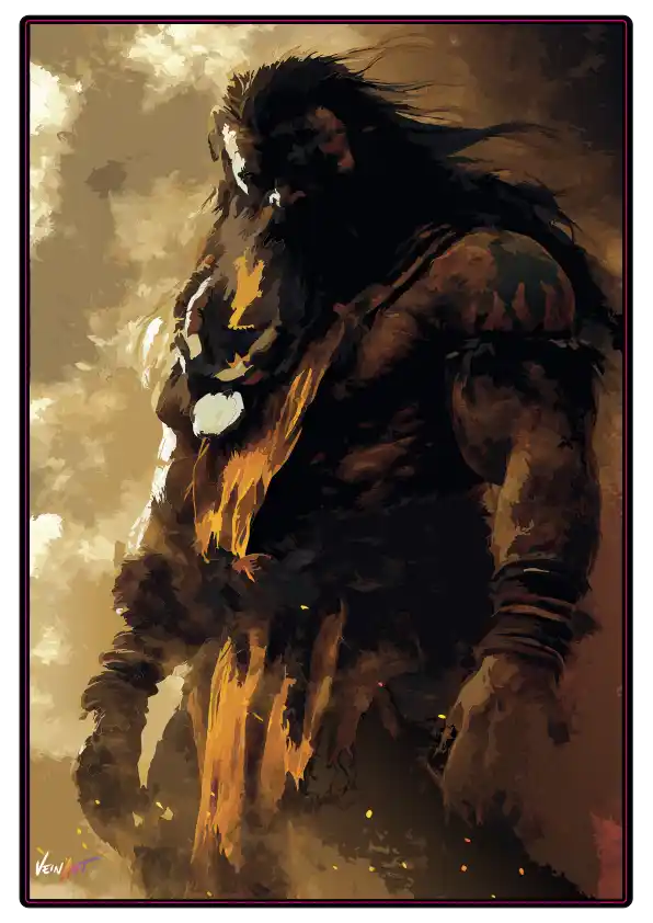 Homme Préhistorique – Guerrier d’Antan