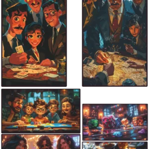 Jeux de Société x6 – Stratégie et Plaisir
