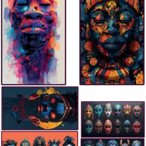 Masques Africains – Esprits et Traditions