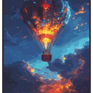Montgolfière Flamboyante
