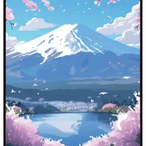Mont Fuji Majestueux