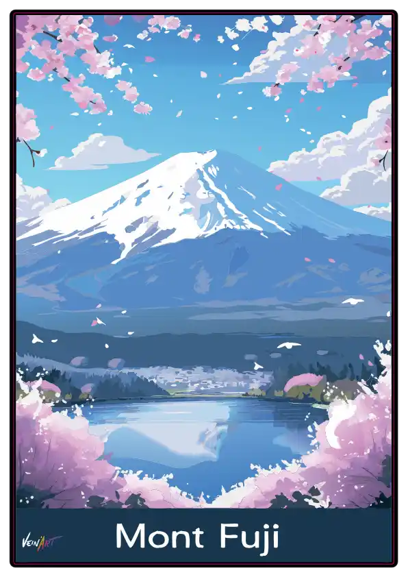 Mont Fuji Majestueux