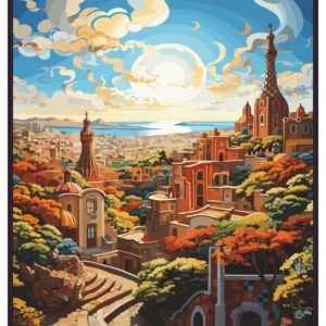 Mosaïque de Gaudí