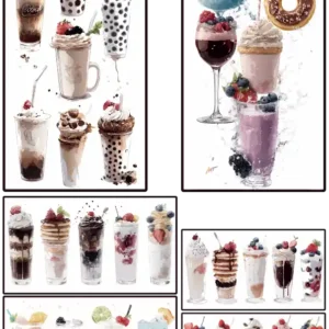 Délices Illustrés - Plaisirs Gourmands