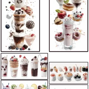 Délices Illustrés - Sucreries et Douceurs