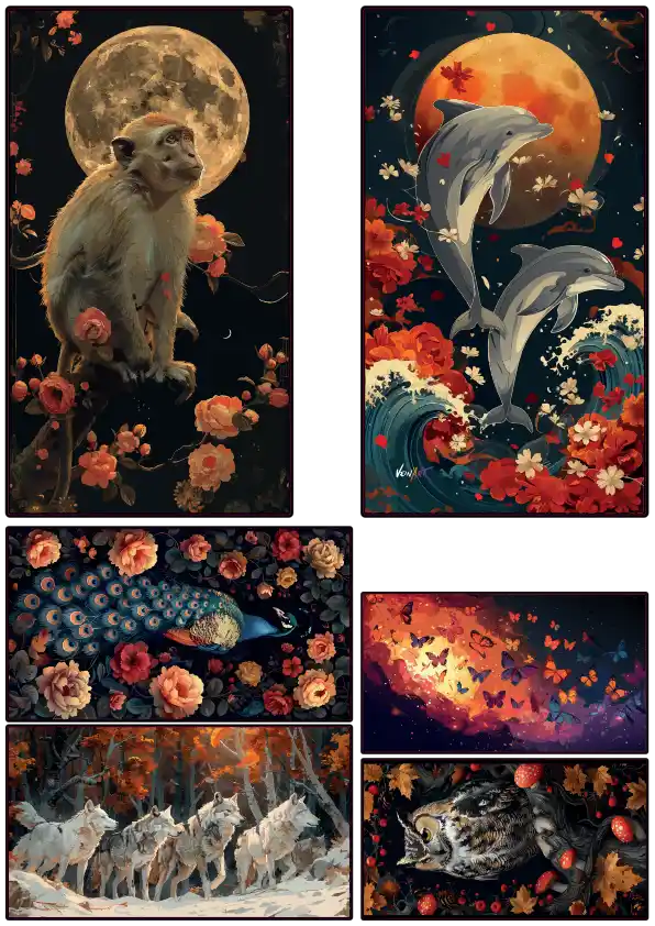 Portraits Animaliers - Âmes de la Nature