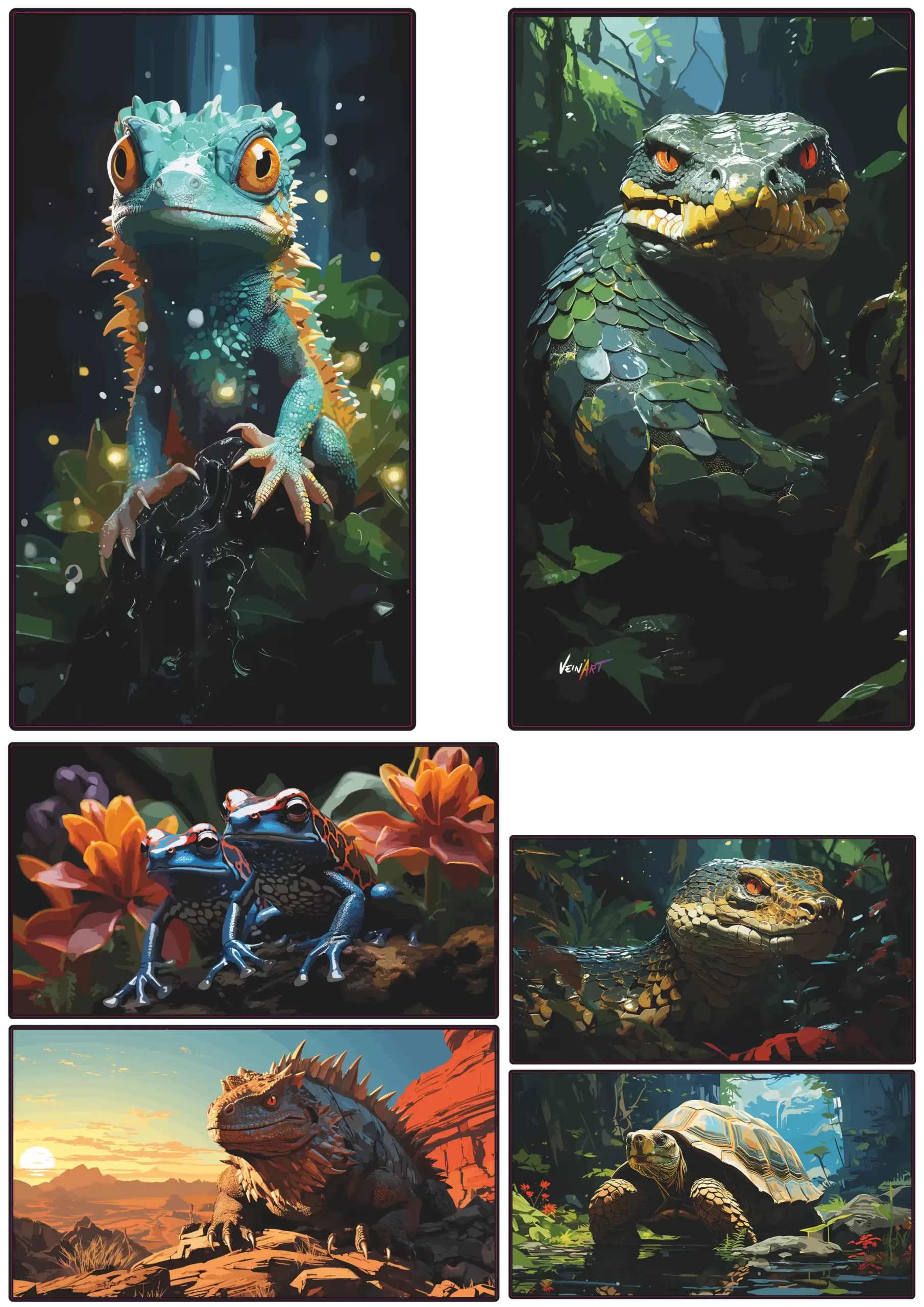 Reptiles série B