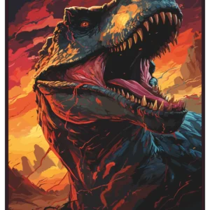 Empreinte du T-Rex