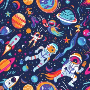 Vibrant Galaxy