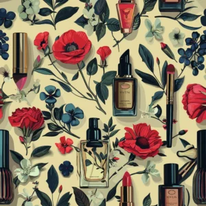 Motif Élégant – Cosmétiques de Luxe