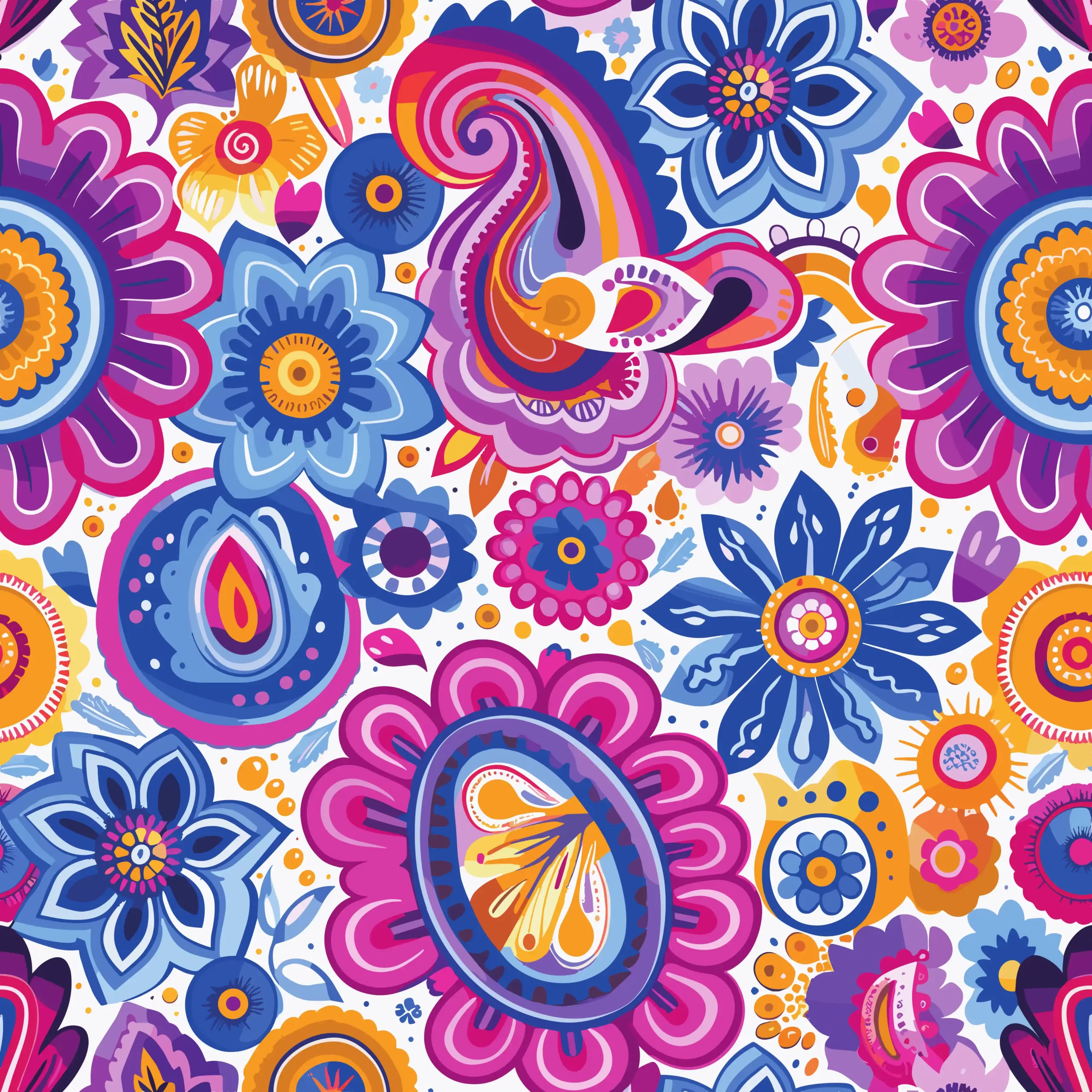 Mandala Coloré – Harmonie Visuelle