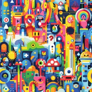 Pixel Art – Couleurs Rétro