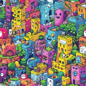 Pixel Art – Ambiance 80s